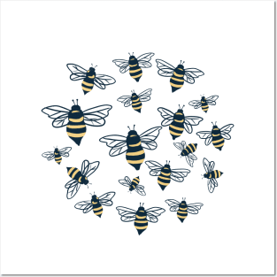 More Bees! Posters and Art